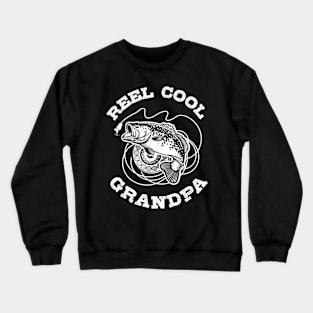 Fishing Fish Reel Grandpa Crewneck Sweatshirt